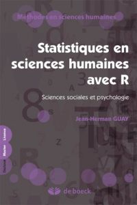 Statistiques en sciences humaines avec R